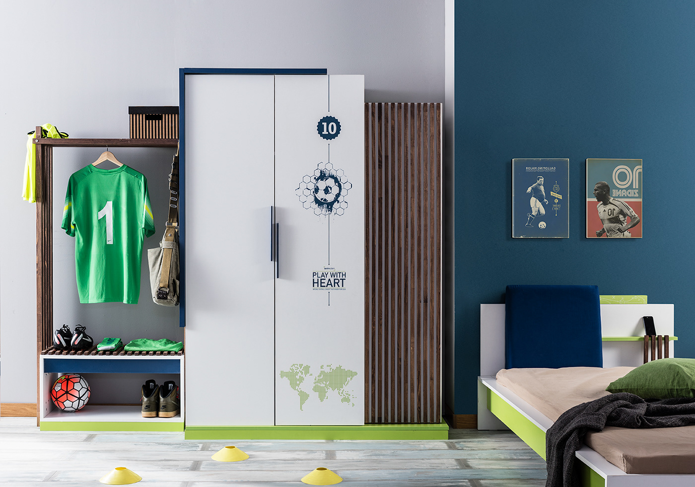 furniture football footballconcept furnituredesign youngroom teenroom vintagefootball funfurniture babyroom