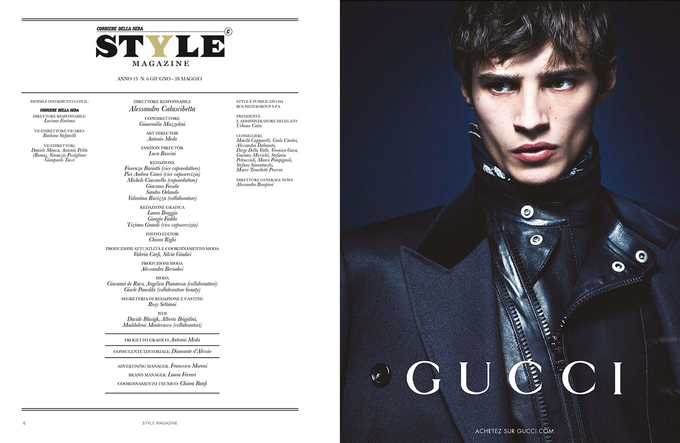 Layout Style Fashion  rivista magazine impaginazione design graphic editorial
