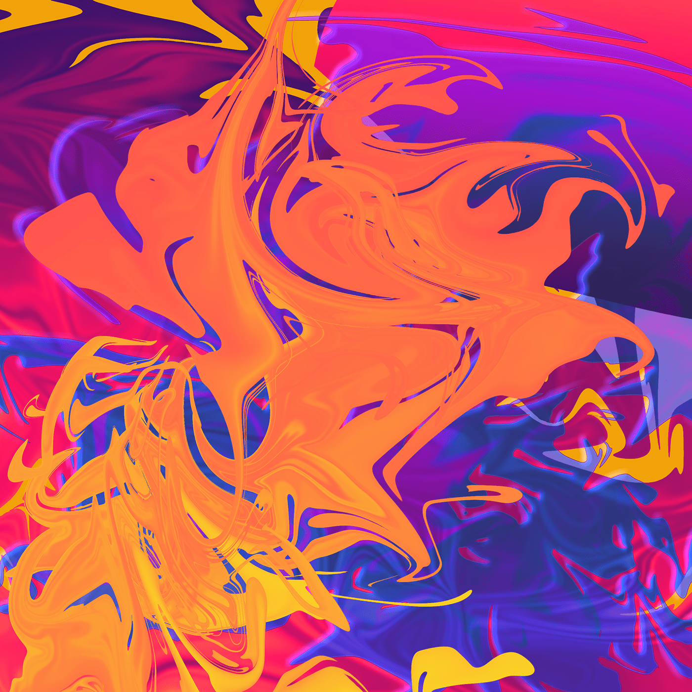 abstract acid colorful Digital Art  liquidart pattern psychedelic surreal