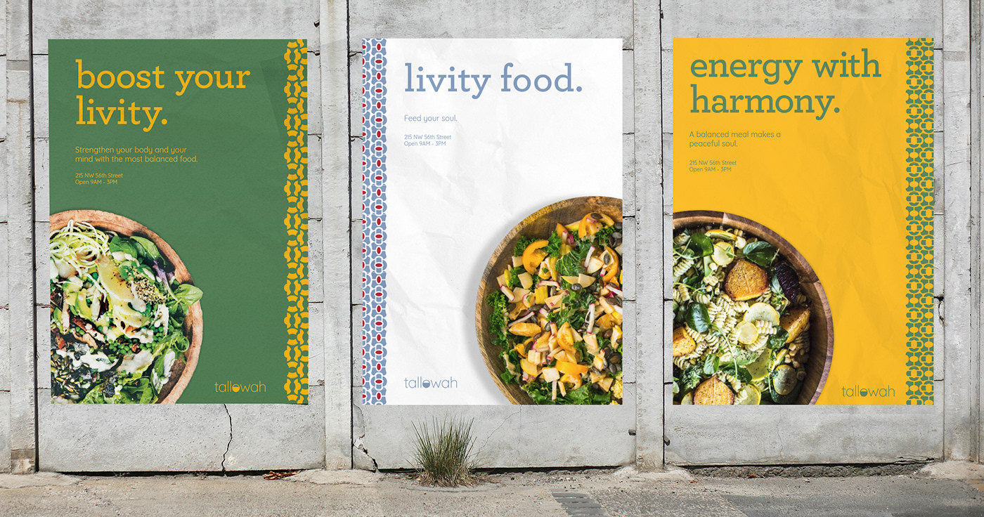 branding  restaurant art direction  design pattern vegan Jamaican Food  visual identity adobeawards
