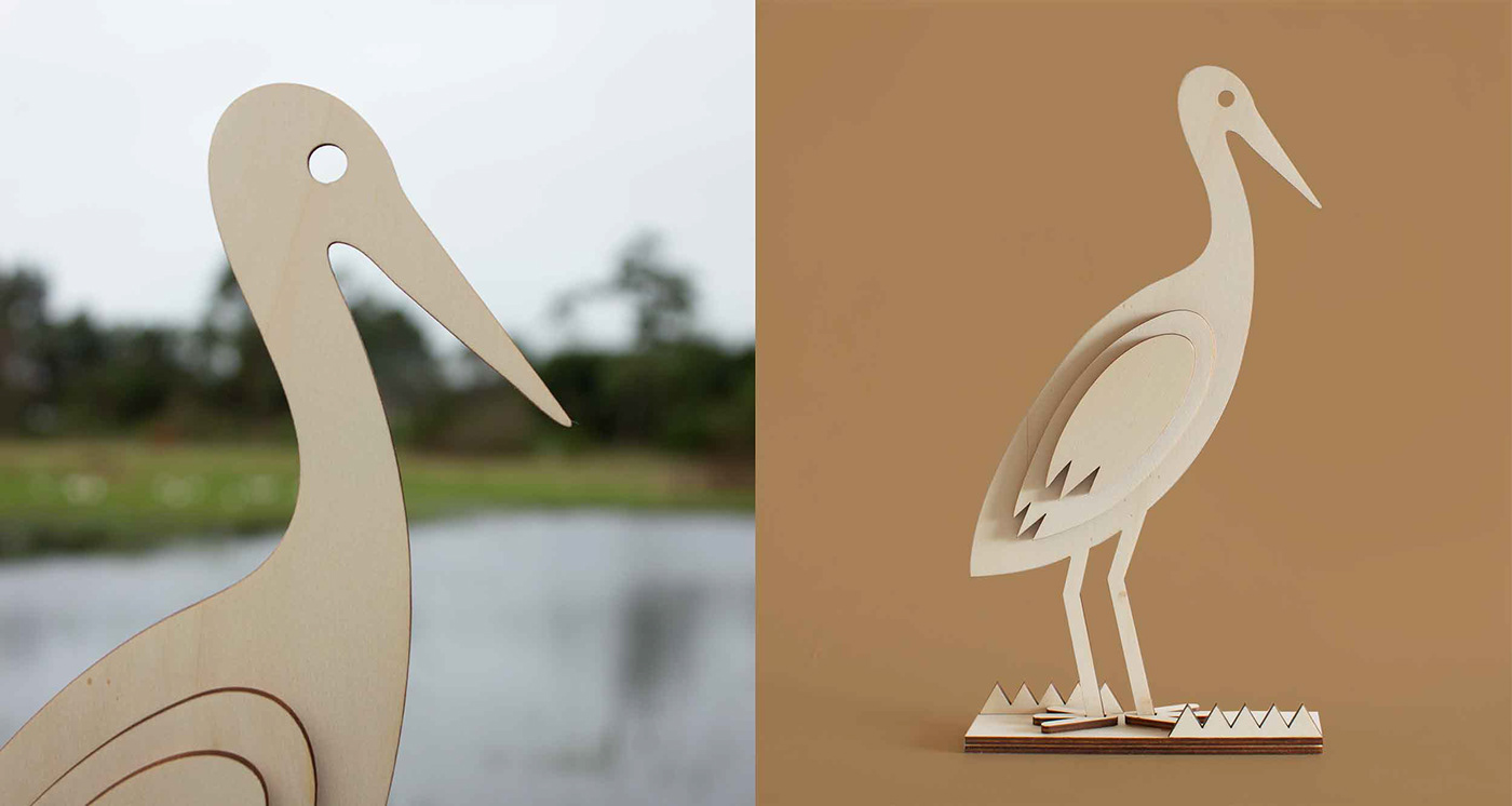 wood productdesign birds Nature branding  Lazercut artsandcrafts decoration graphicdesign wooddesign