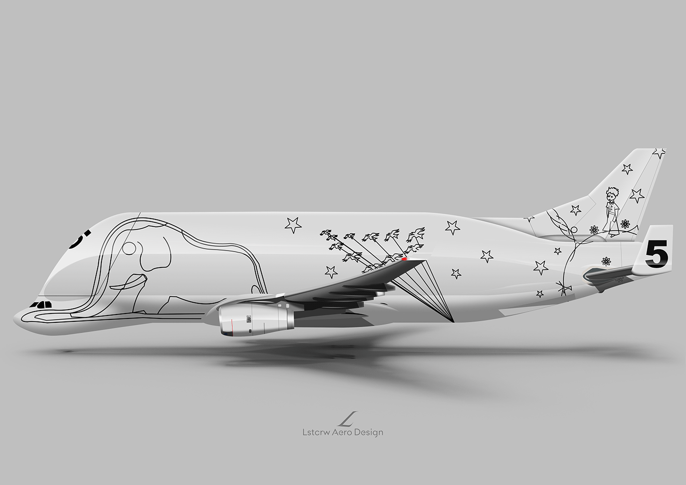 Airbus beluga beluga XL nasa orca