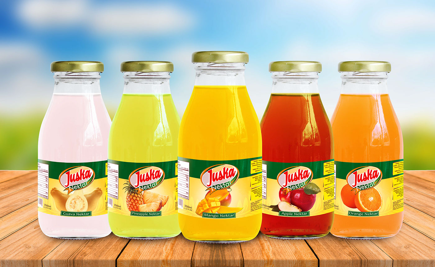 juice Label branding  logo poster ahmed ali Mango apple guava green