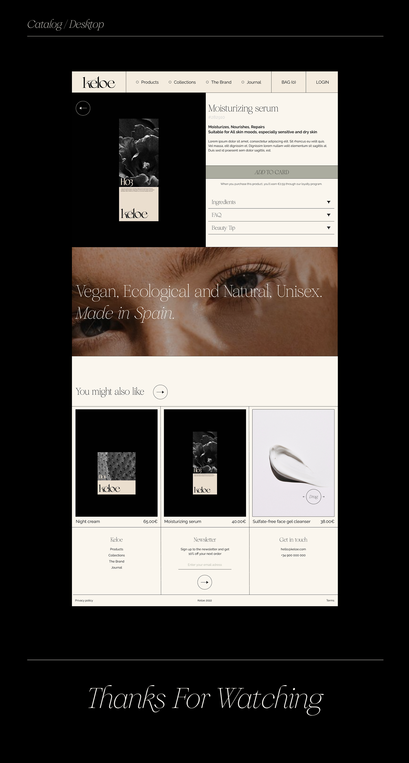 branding  cosmetics design identity brand identity Web Design  Website Website Design ui design UI/UX