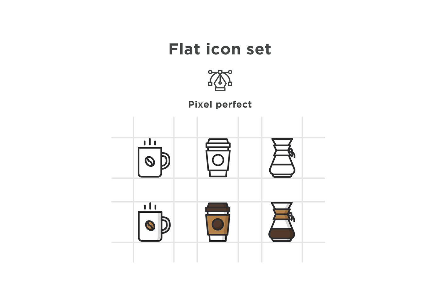 free icons free download Icon flat Coffee free icon Cocoa glass drink
