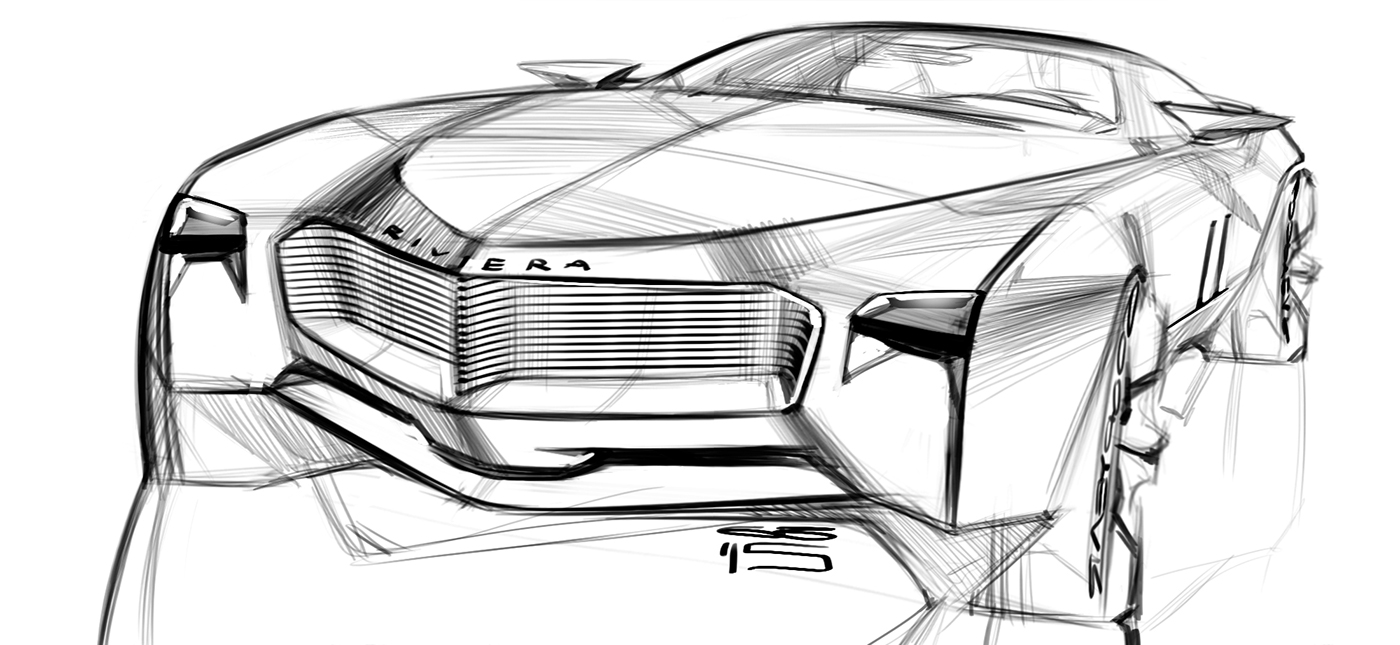 doodle sketch design cardesign transportation