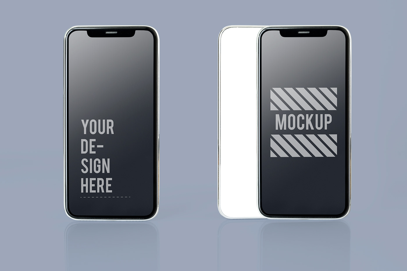 Mockup iphone phone screen