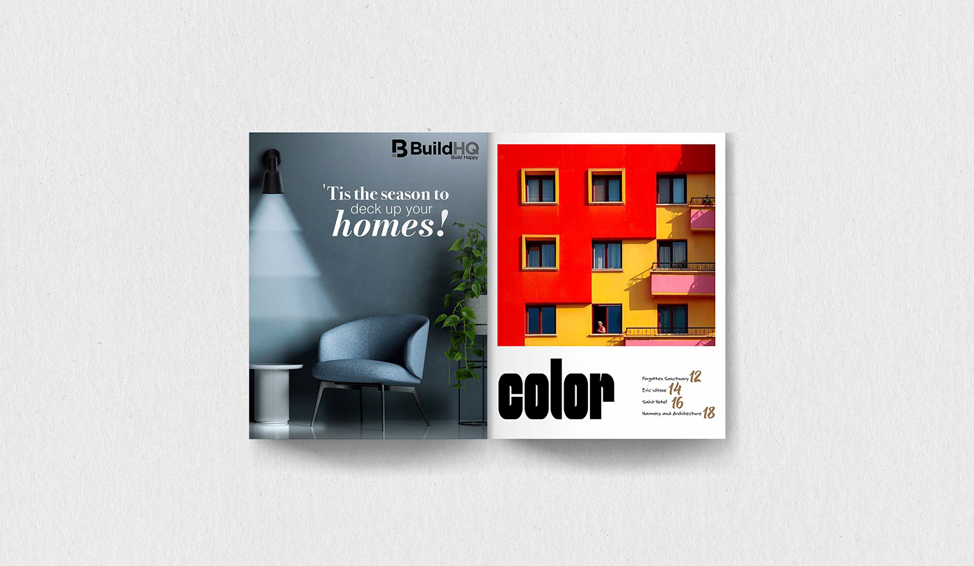architecture editorial magazine Magzine Design print