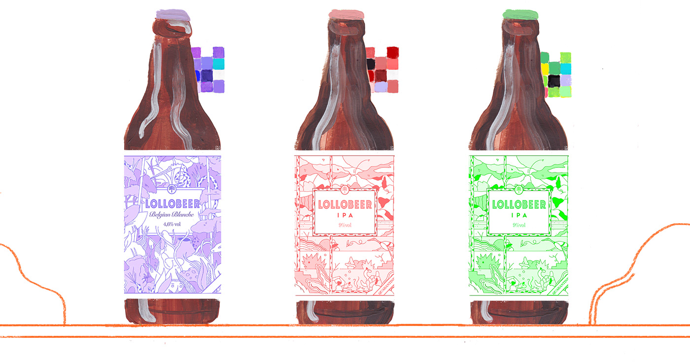 beer beerdesign branddesign brandidentity branding  ILLUSTRATION  Illustrator Label Labeldesign Packaging