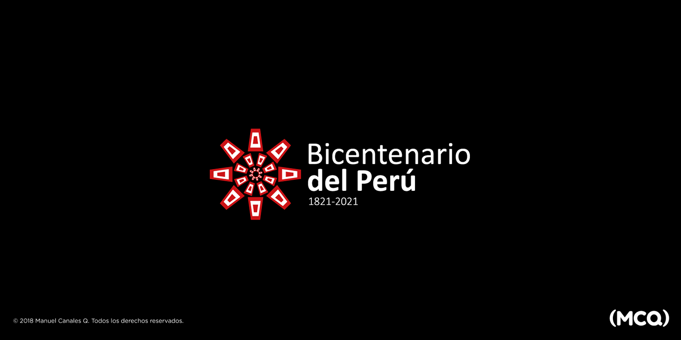 peru McQ BICENTENARIO logo history inka historia brand Independencia
