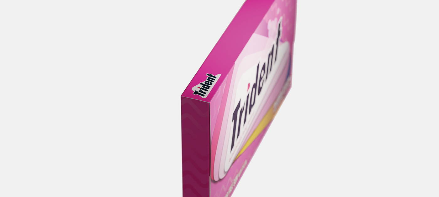 Packaging Gum Packaging graphic design  logo brand identity design