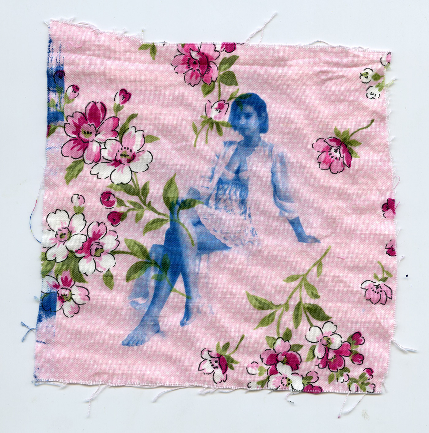 cyanotype fabric works femenism Needleworks needle works