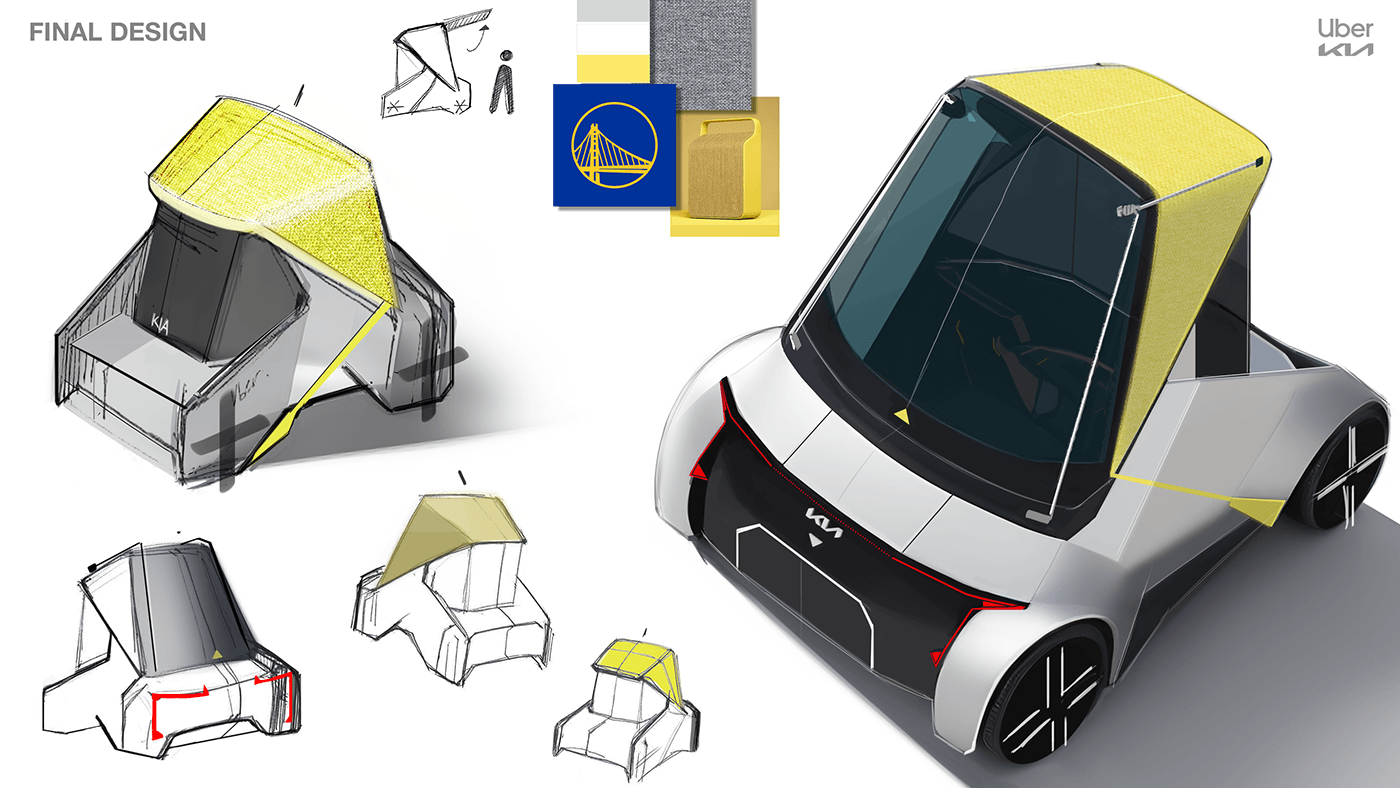 mobility Mobility Design transportation car automotive   car design Vehicle Transportation Design concept car sanfrancisco