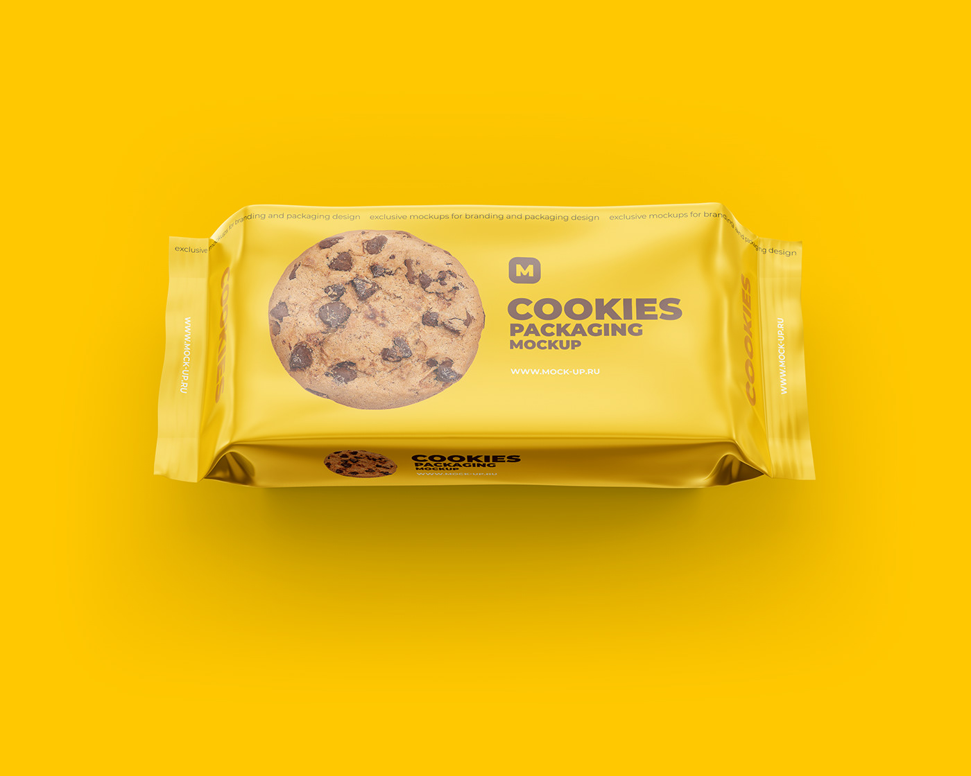 cookies design mock Mockup Pack packaging mockup psd snack template waffle