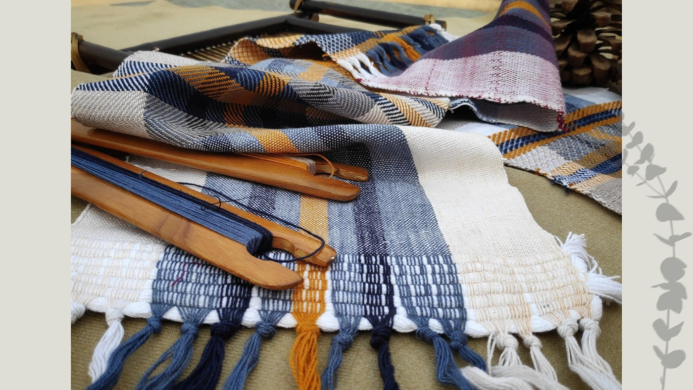 Checks and Stripes colourandweave Frameloom swatches herringbone Plaids skyinspiration TABLETOPLOOM twill weave variations of weave weaves