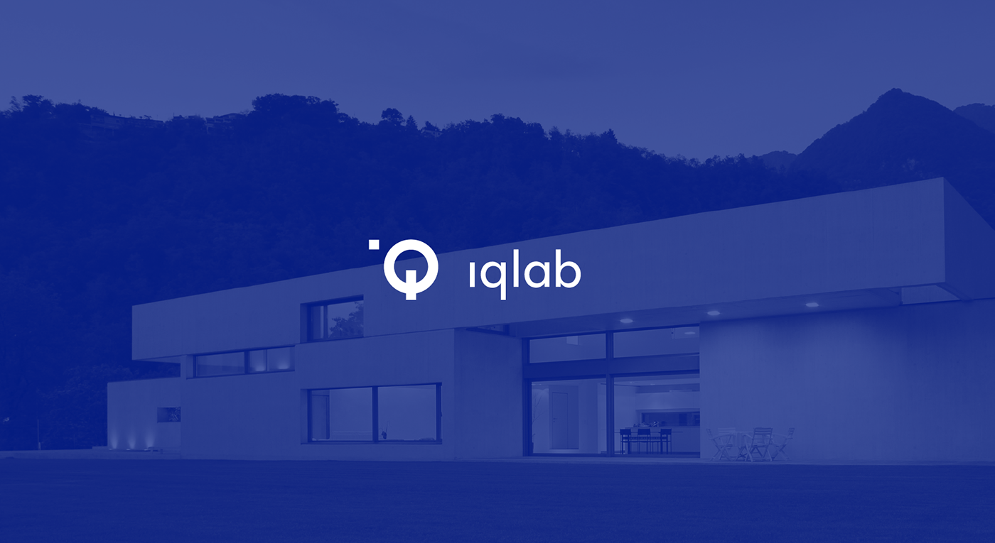 iqlab less logo buildings businesscard brochure system 3DDesign