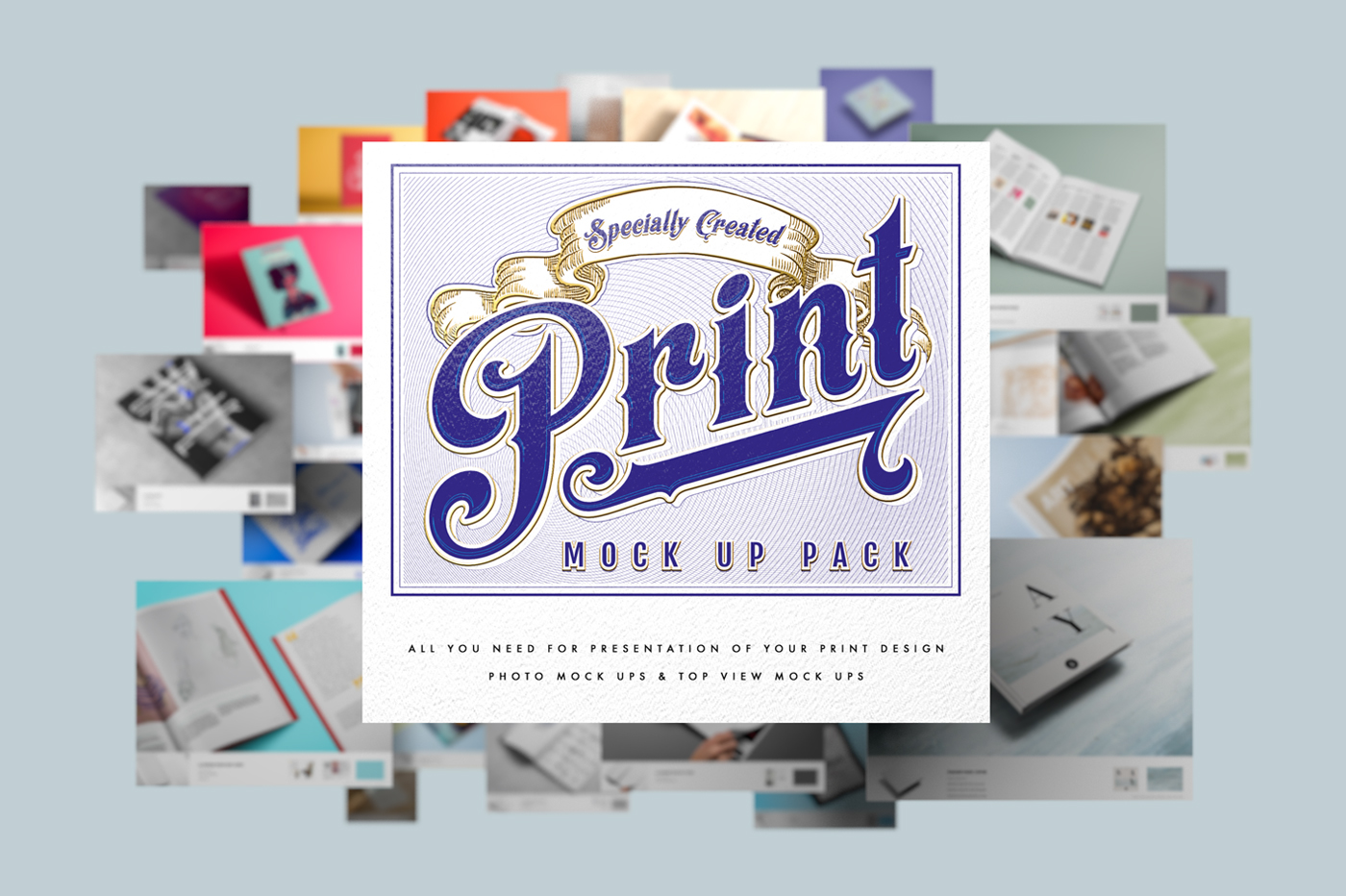 print mock up greeting card magazine book cover poster flyer business card print mock up hero image free