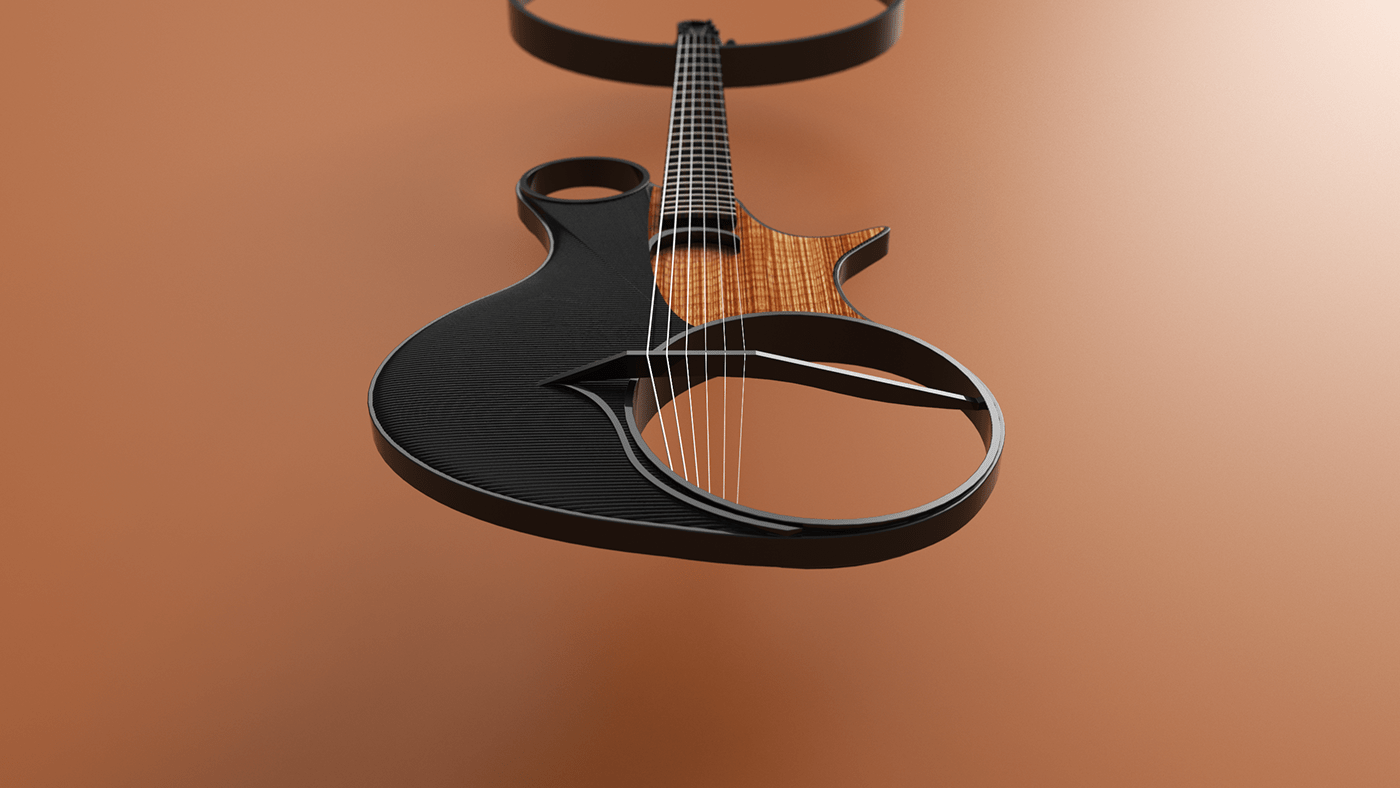 guitar design modern concept