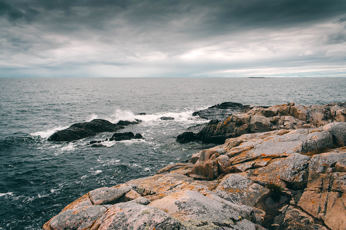 Aland baltic sea finland Island Kokar Landscape Nature rocks sea water