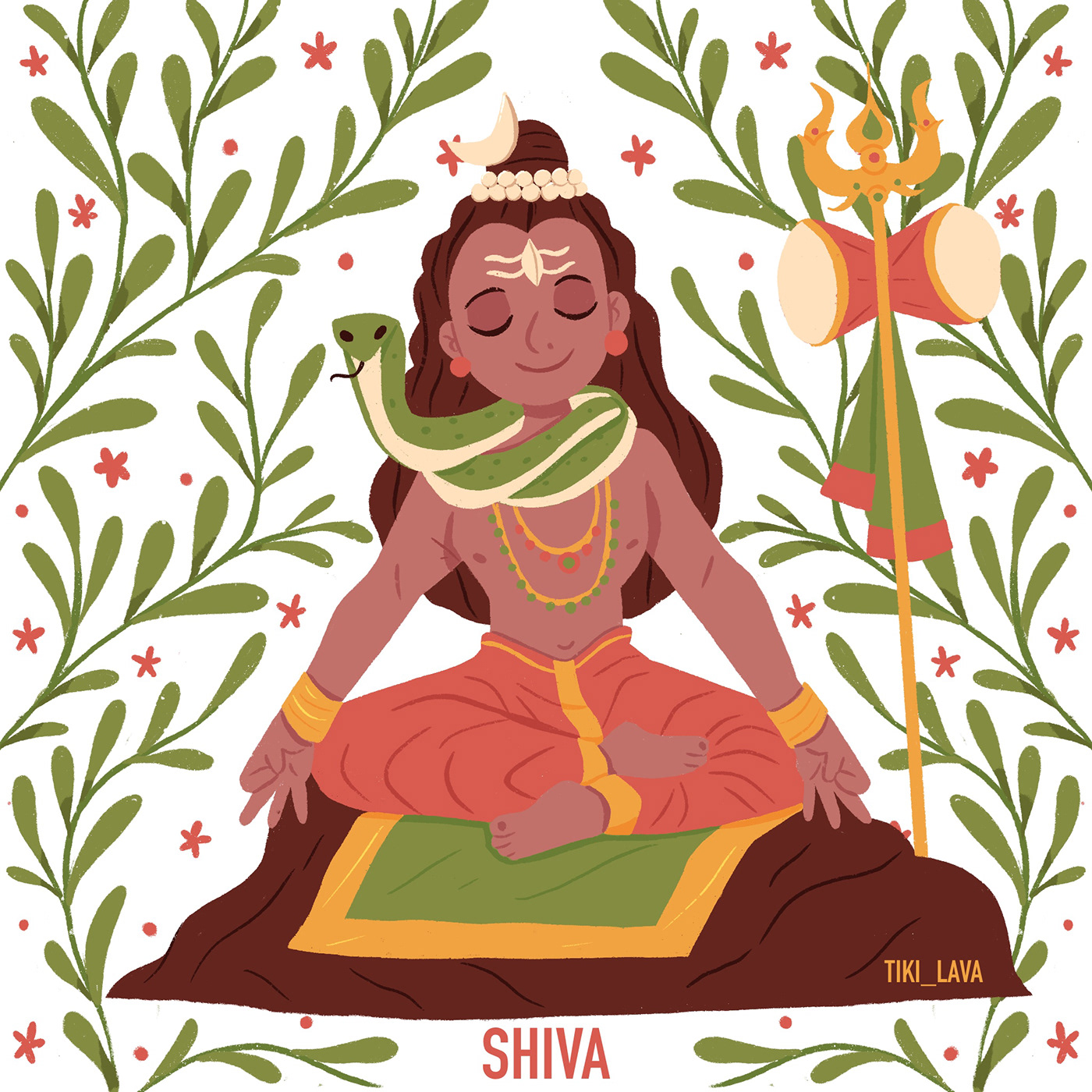 Indian God Shiva on Behance