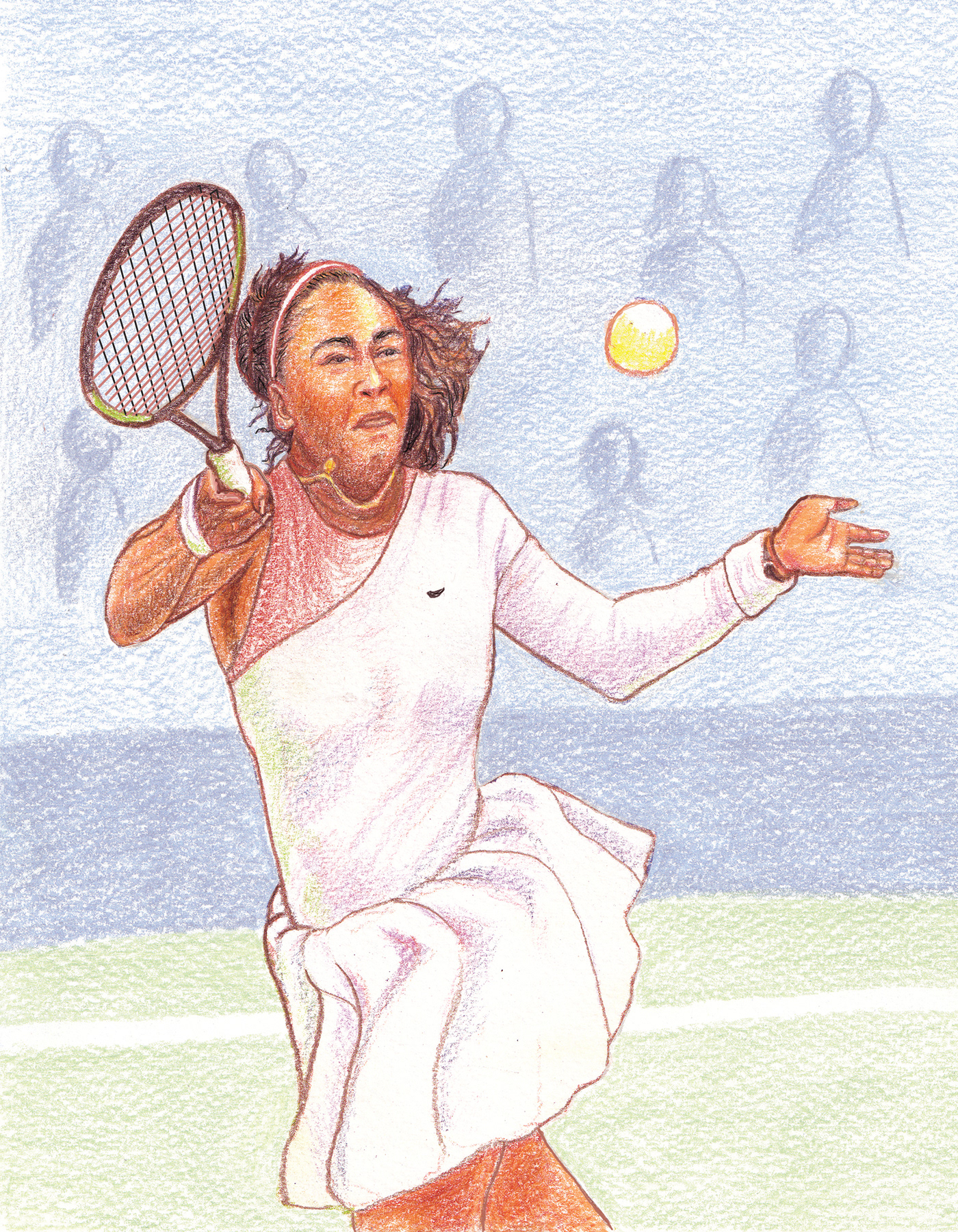 Cricket football game Goal!Shot!Run! HarperCollins harpercollinsbook player portrait Spots tennis