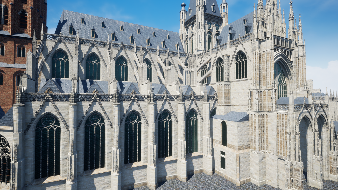 cathedral curch 3D model