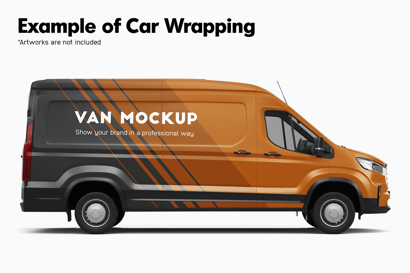 Maxus company identity chinese transportation Vehicle mockup Van Wrapping Advertising  delivery service courier delivery Van