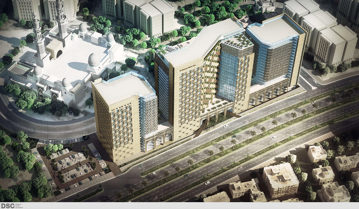 architecture visualization riyadh Saudi Arabia offices mixed use design