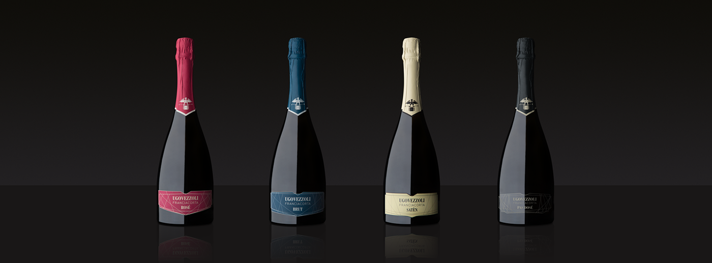 wine label wine Label geometry Champenoise bottle drink beverage concept