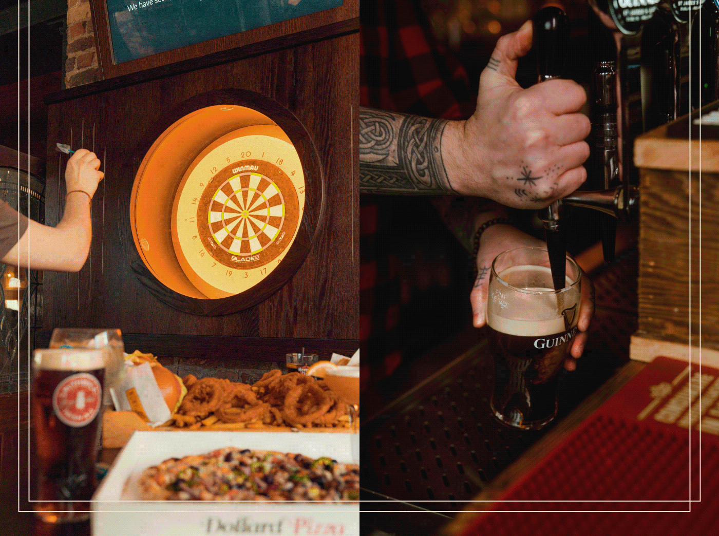 graphic design  Website pub design brand identity Bar Design irish pub irish Celtic