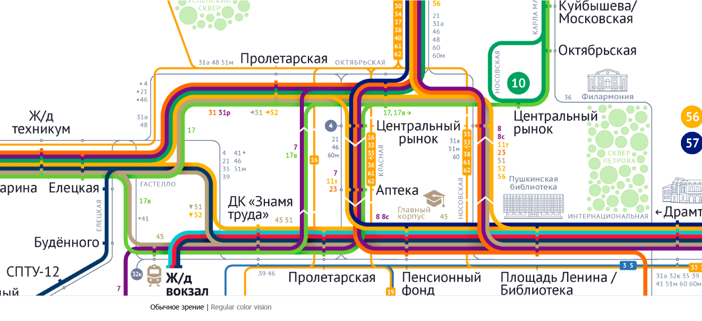bus map design navigation route scheme Transport map transport scheme transpost Plan tambov