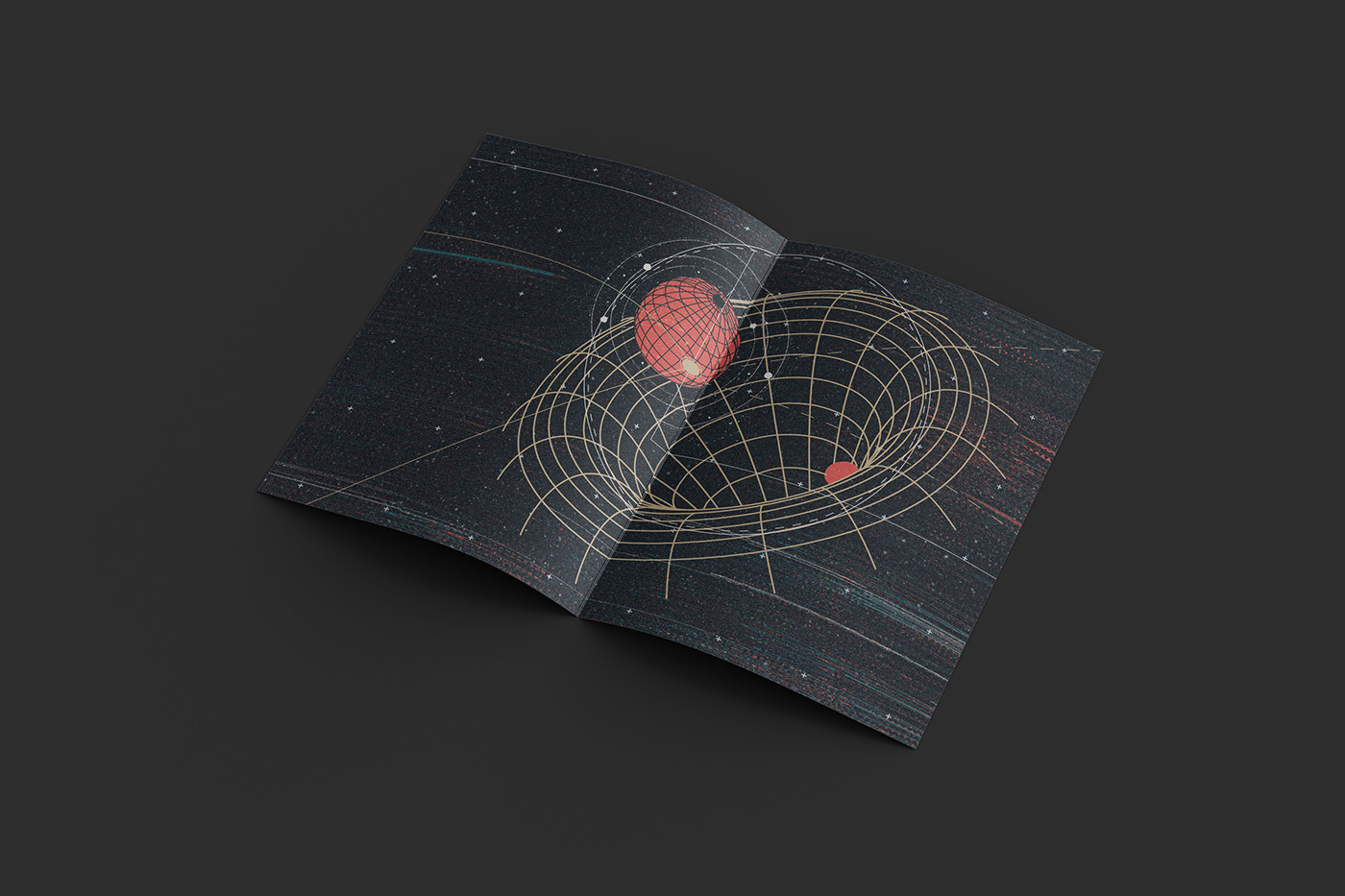 adobe illustrator Adobe Portfolio fanzine flyer futuristic Illustrator modern Procreate Space  stars