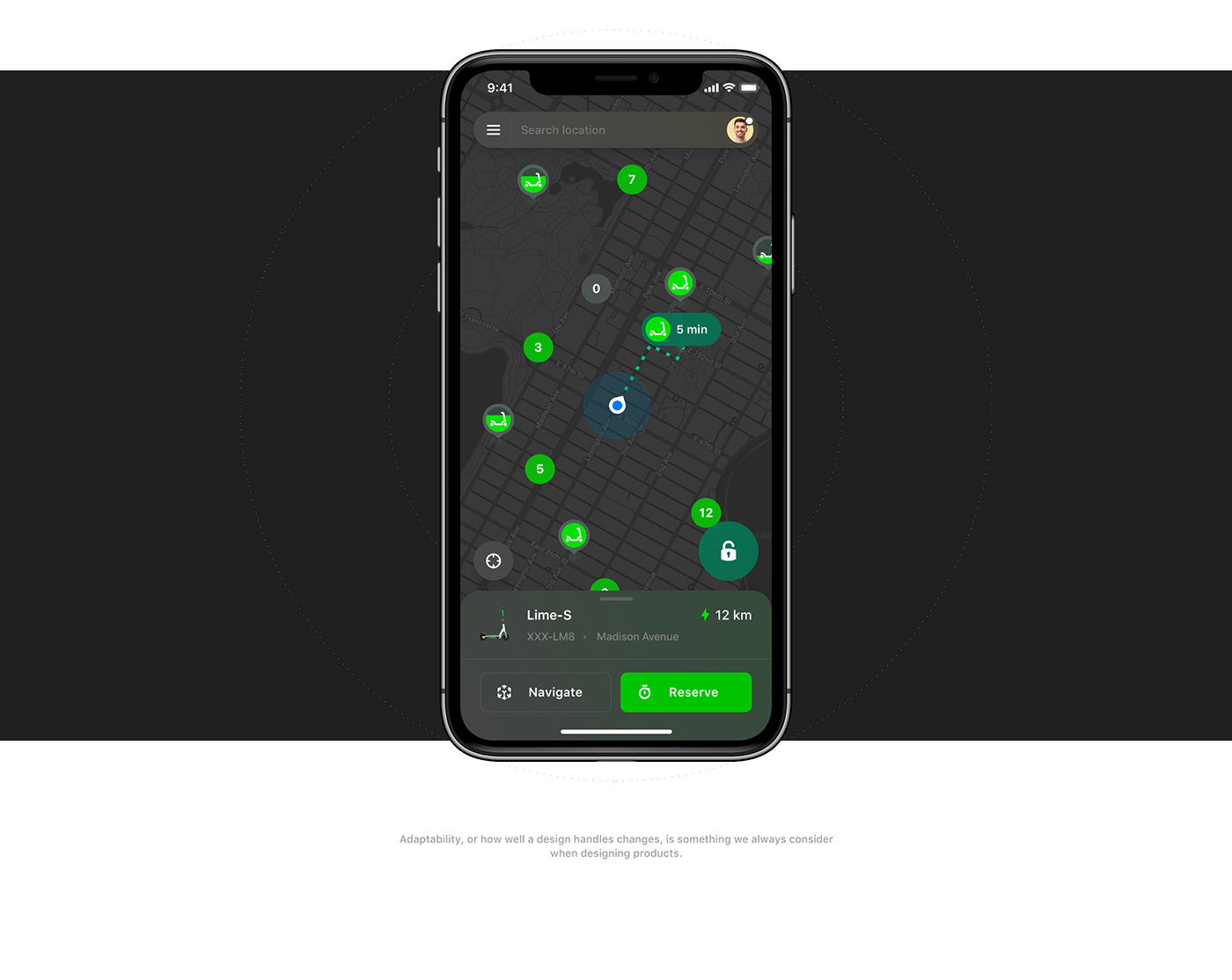 animation  application AR concept ios map mobile Onboarding redesign report