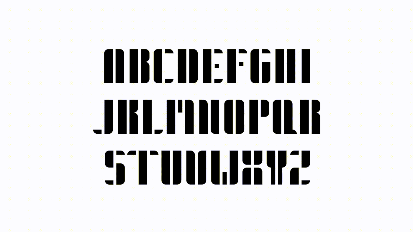black and white diseño gráfico modern modular simplicity tipografia typography  