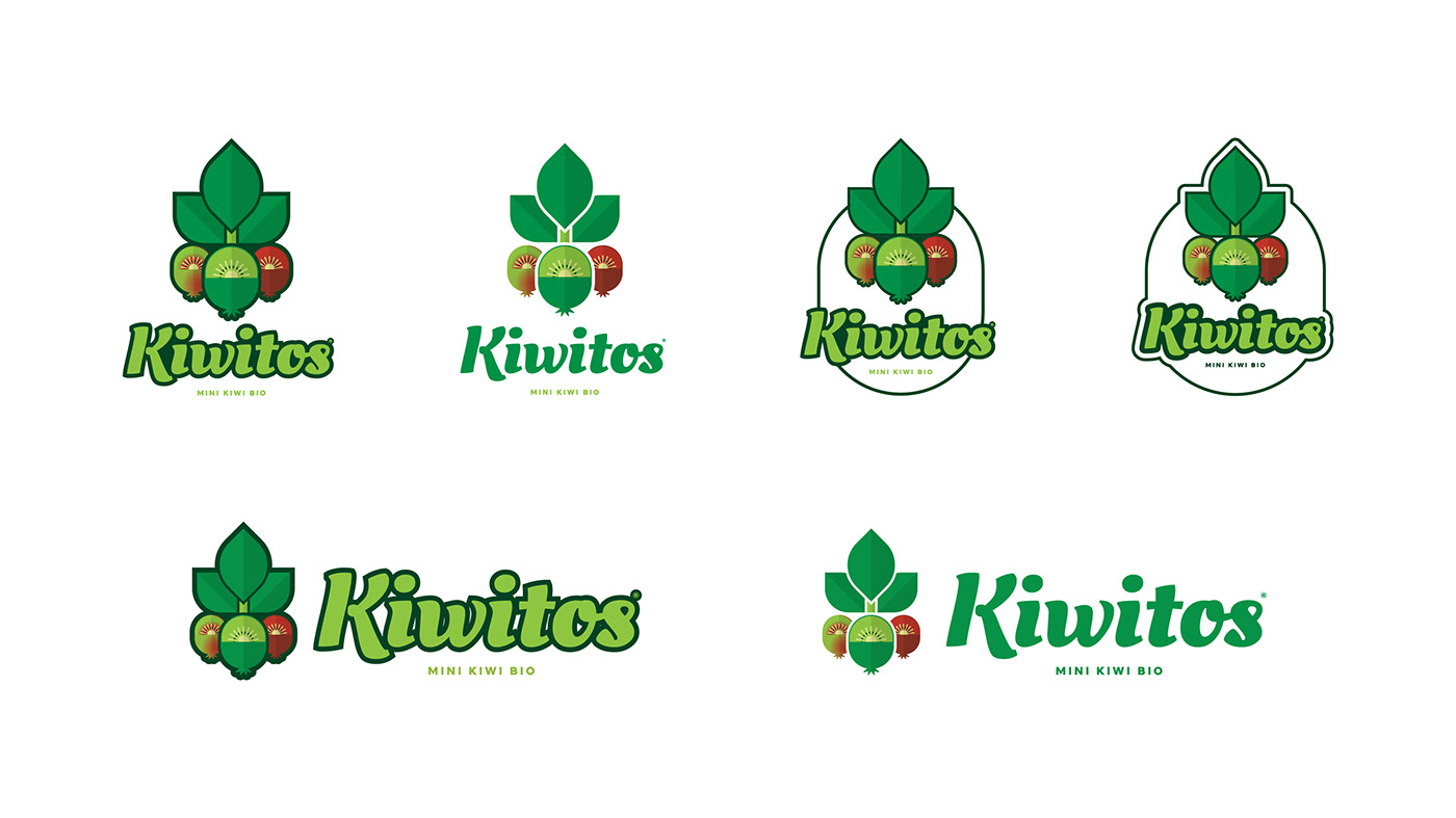 brand Food  graphicdesign kiwi logo logodesign