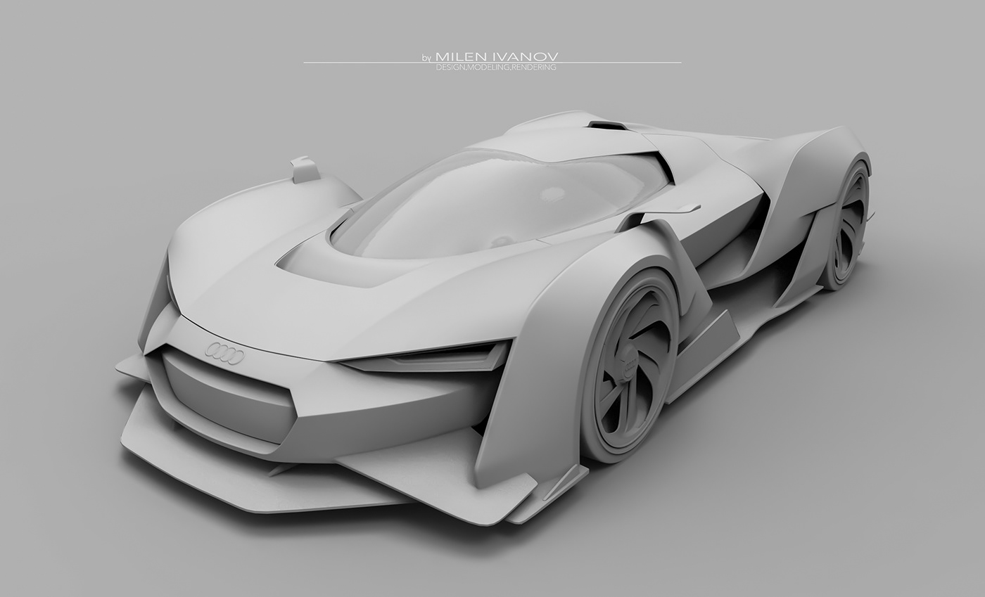 conceptcar Audi automotive   car concept design game race sportcar