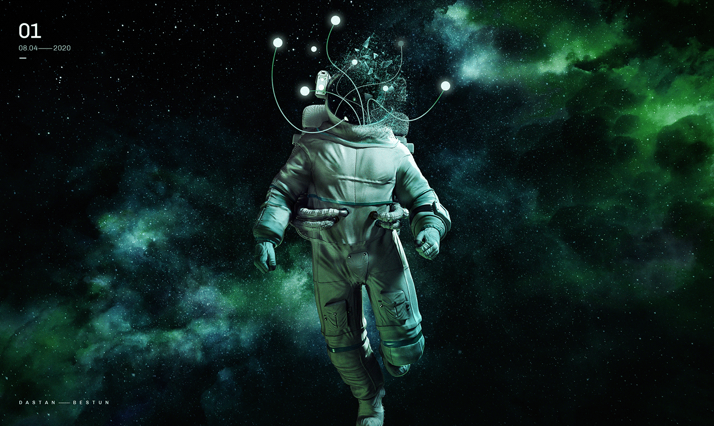 cosmos digitalart kurd Kurdistan Photo Manipulation  spaceman galaxy Space  univers