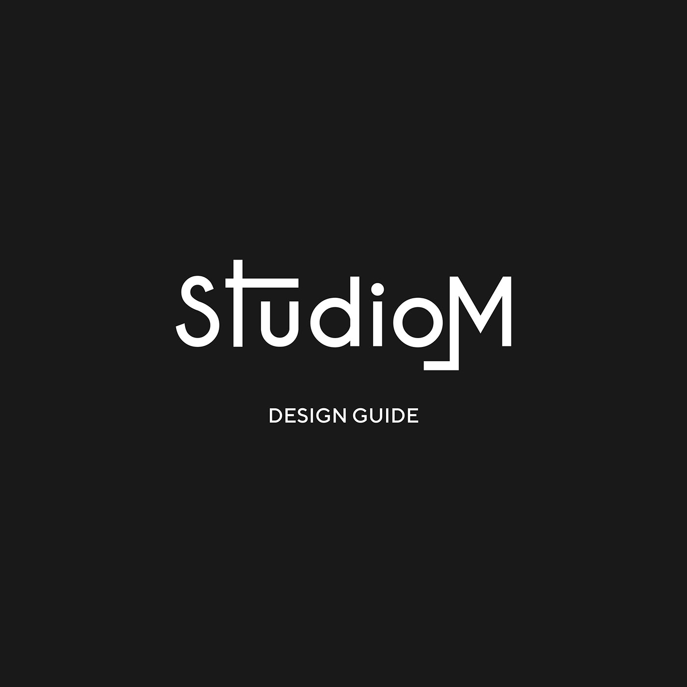 studio Photography  logo design guide graphic design  studiom