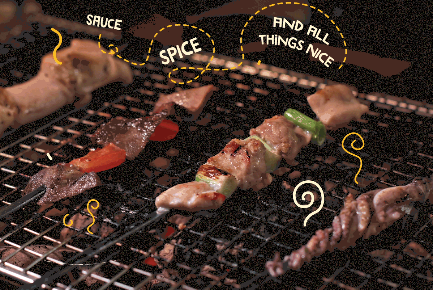 branding  graphicdesign ILLUSTRATION  feastivity grill lambchop restaurant streetfood bandung indonesia