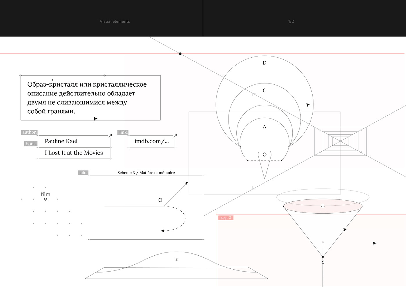 animation  Cinema gillesdeleuze graphic interactive philosophy  typography   Web design Interface