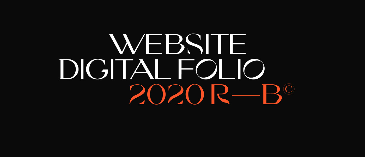 bold brand branding  design editorial graphic design  identity portfolio typography   Web Design 