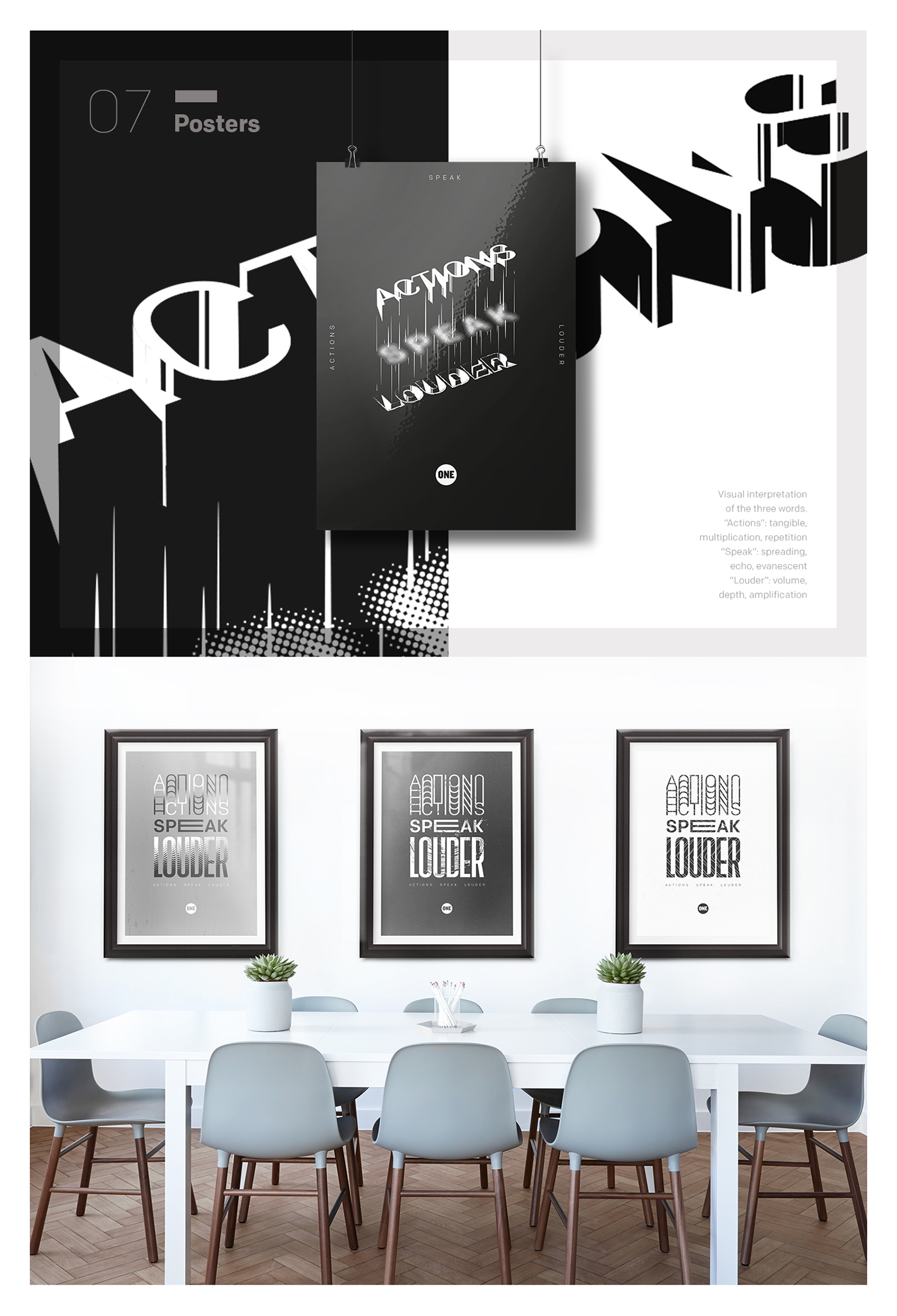 brand editorial design type typography   print poster black White corporate