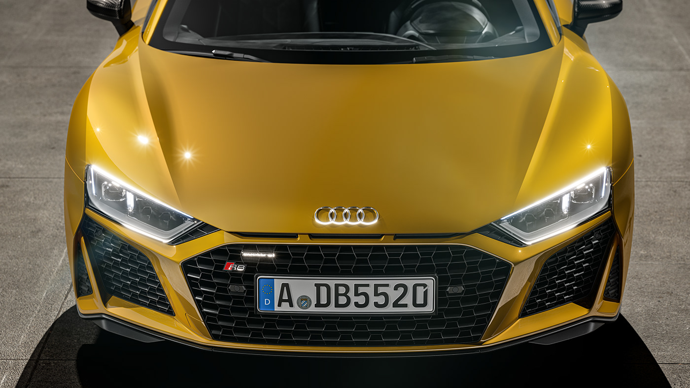 3ds Audi Auto car CGI MAX photo R8 Render V-ray