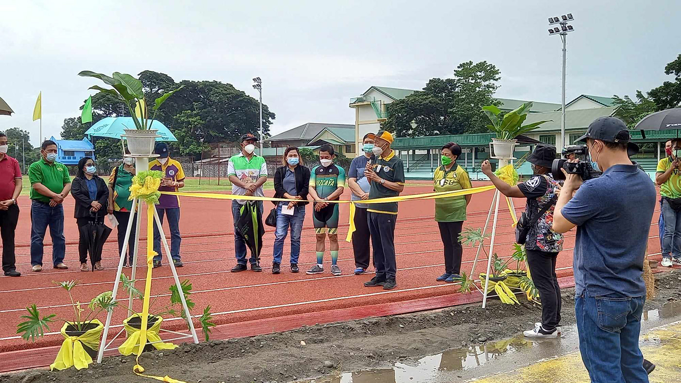 construction sports architecture Running Track nueva vizcaya philippines