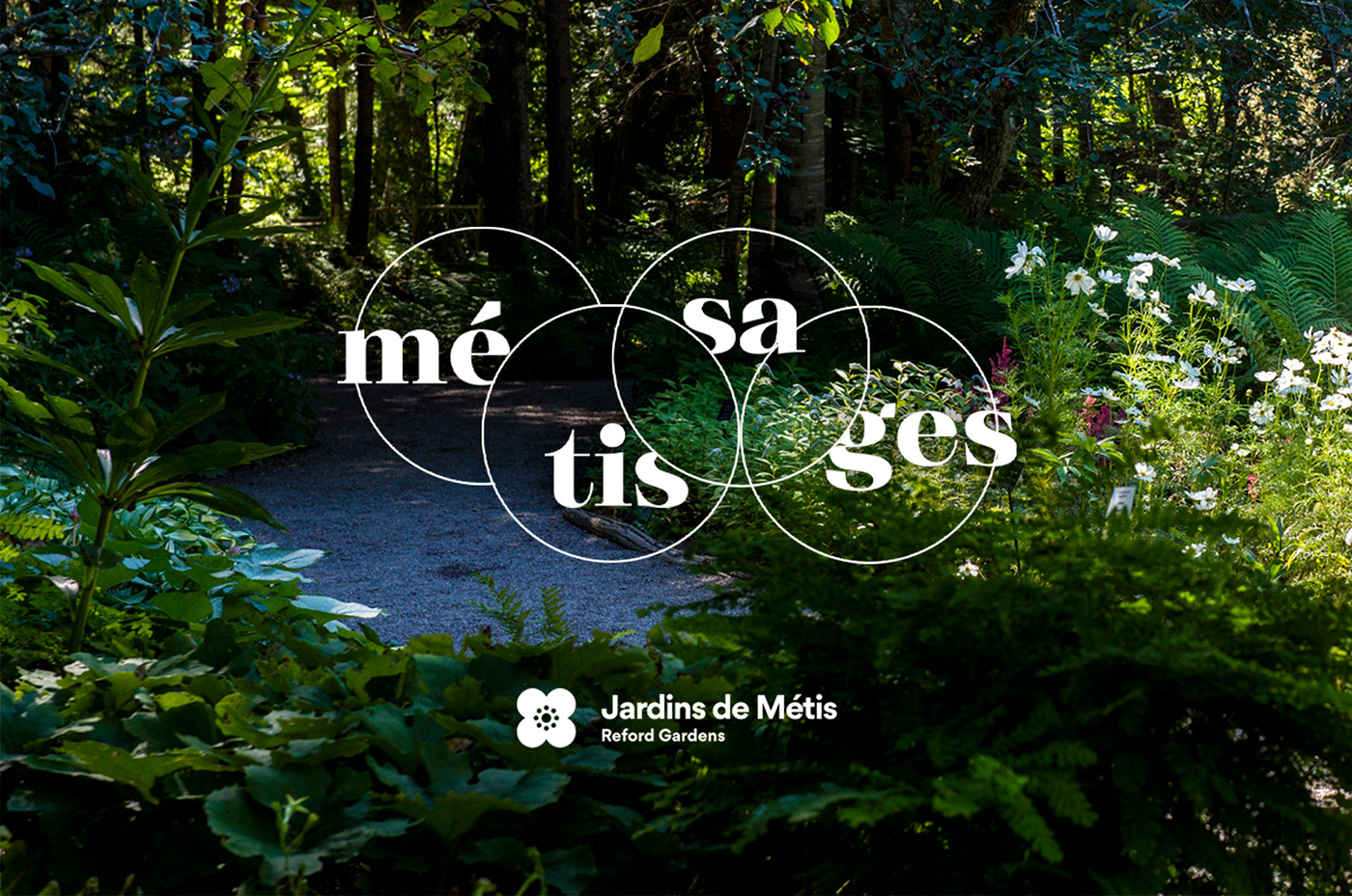gaspésie jardins métis Reford garden Venn Diagram geometric Quebec
