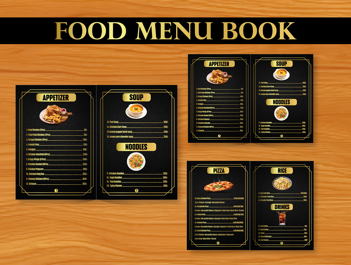 menu design Menu Card Food  restaurant Advertising  food menu food menu design restaurant flyer brochure menu book design