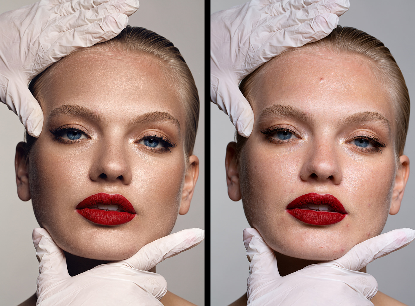 beauty challenge editorial highend portrait retouch retouching 
