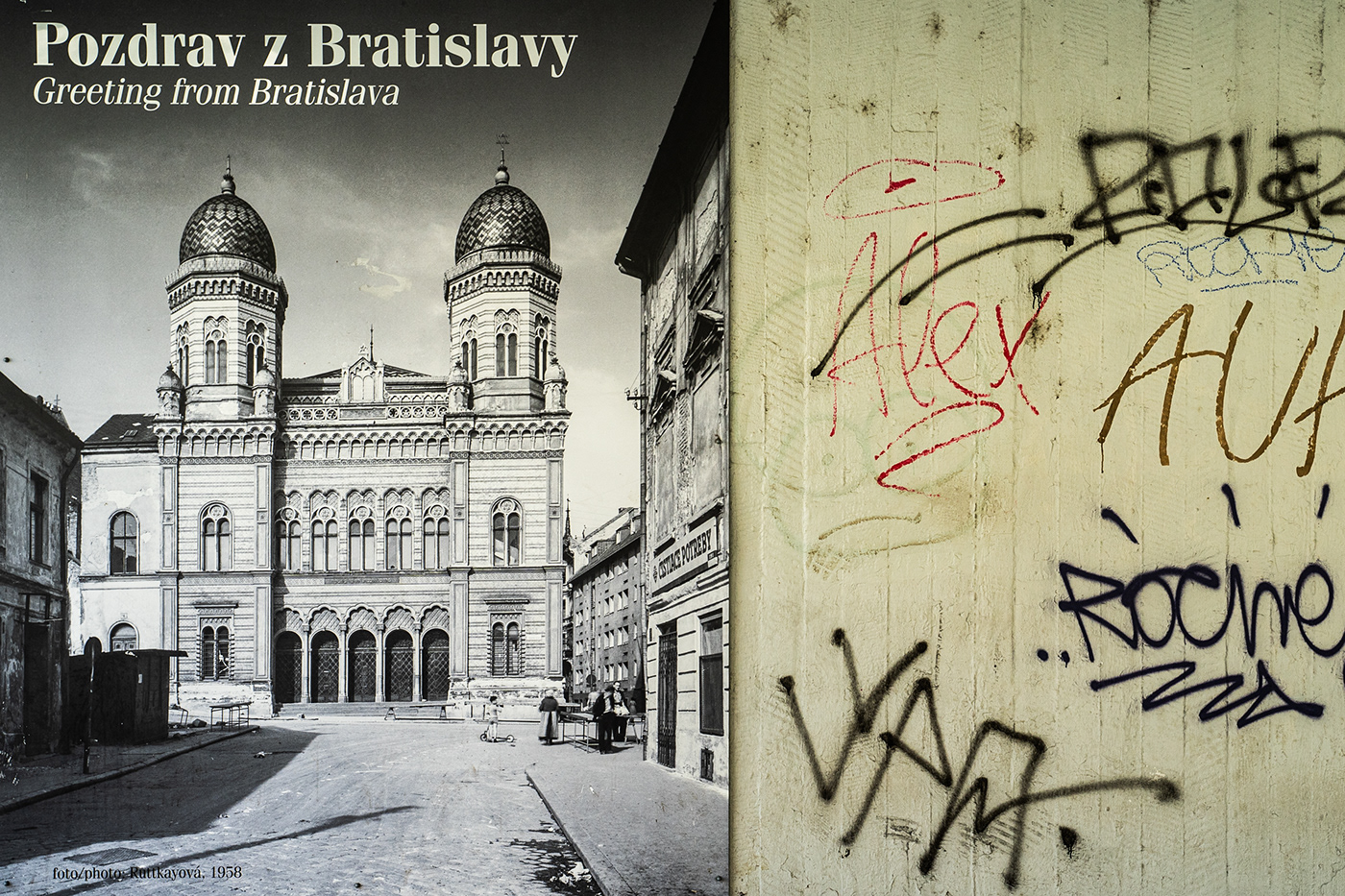 Bratislava eastern europe Paris Syndrome postcards souvenir design souvenirs streetphotography