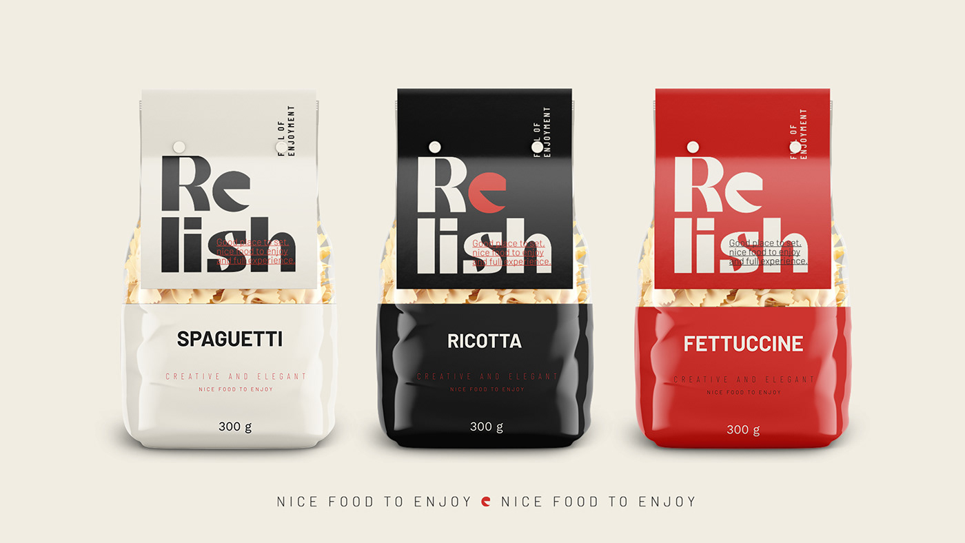 Pasta restaurant brand identity Packaging visual identity Brand Design food styling menu Logo Design