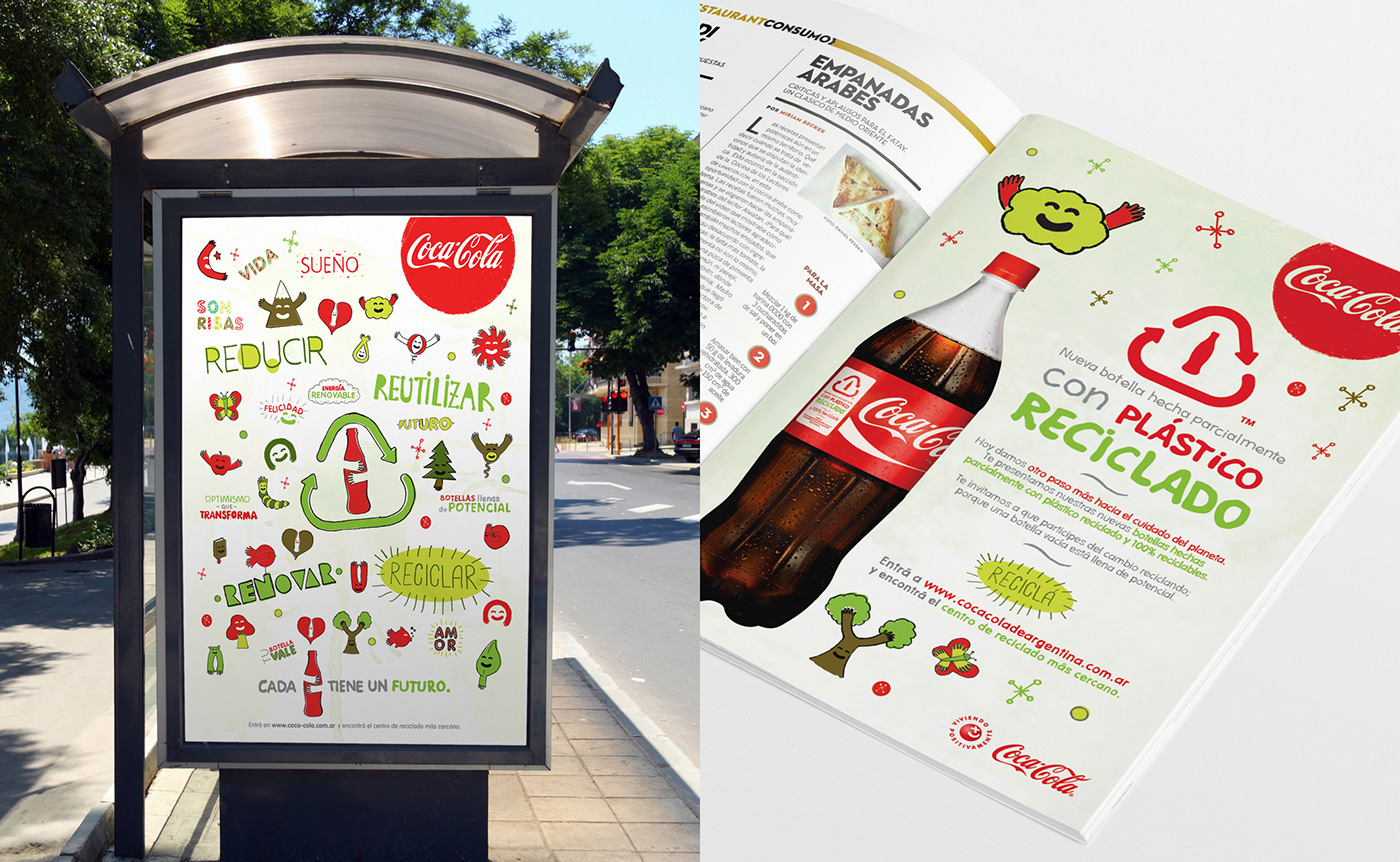 Coca Cola coca cola page marcelo cardozo furia pagella gaston Federico page_ trip coke sustentabilidad recycle